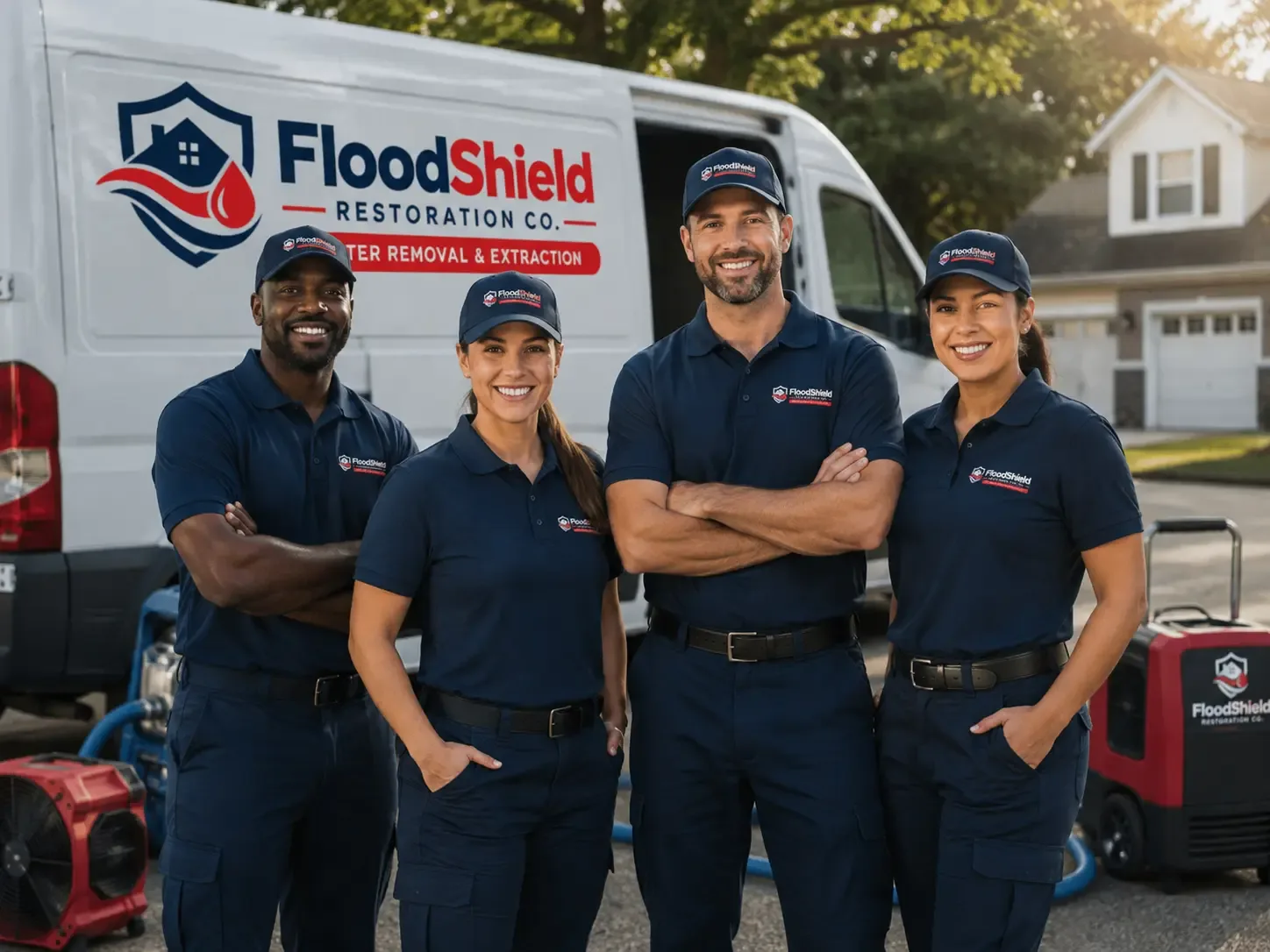 Flood Damage Restoration company in Everetts, NC